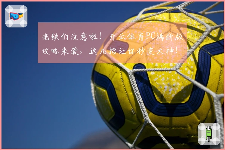 老铁们注意啦！开云体育PC端新版攻略来袭，这几招让你秒变大神！